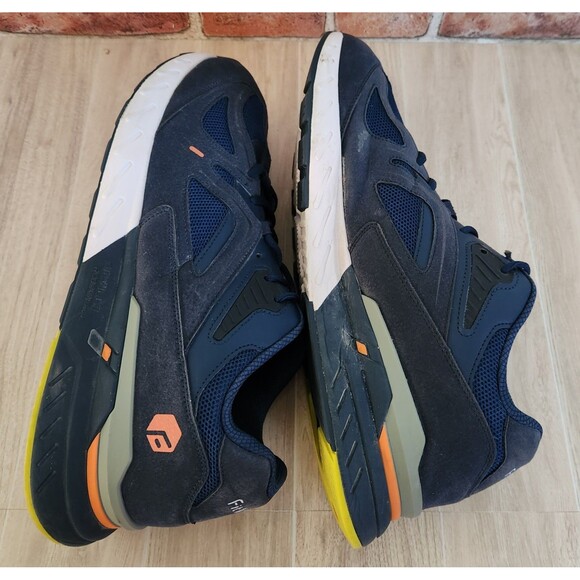 Fitville Men’s Shoes Size US 14 EW Blue Marca Lace Up Extra Wide Walking Comfort - Picture 4 of 9